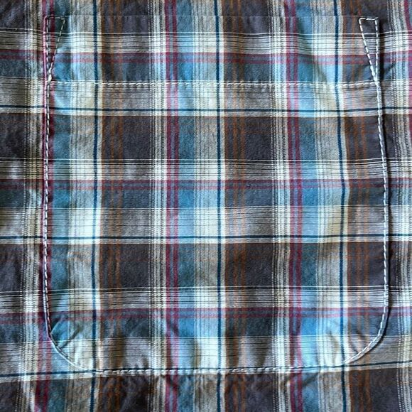 Johnnie-O Cotton Button Up Sz. L - Picture 3 of 8